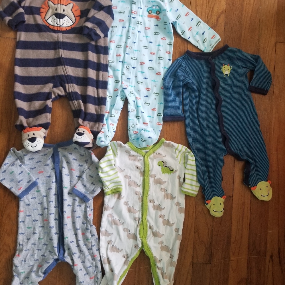Baby Boy Footie Pajamas